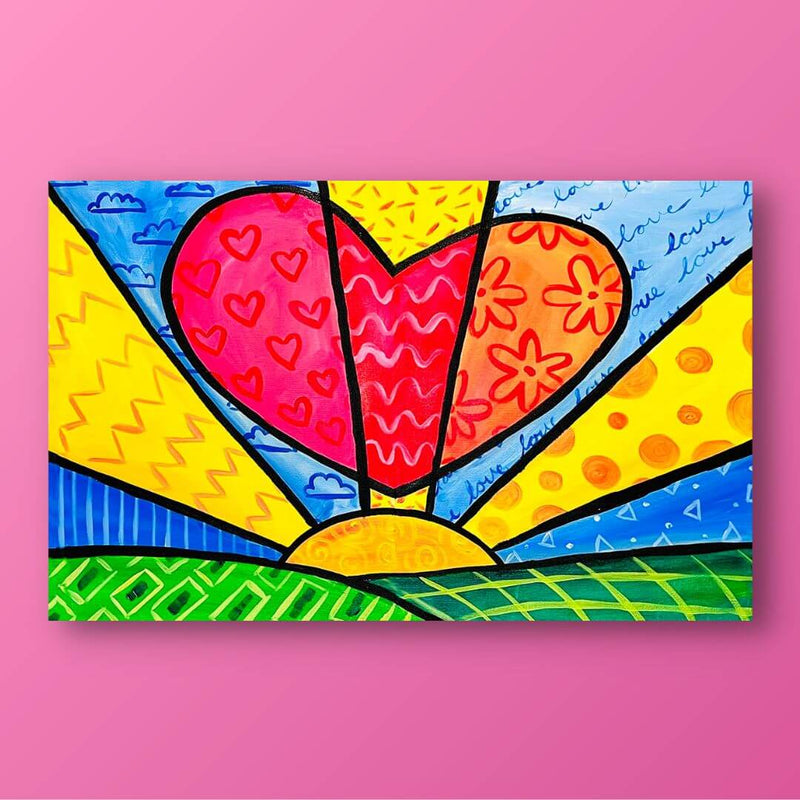 You Make My Heart Go Pop Painting Kit